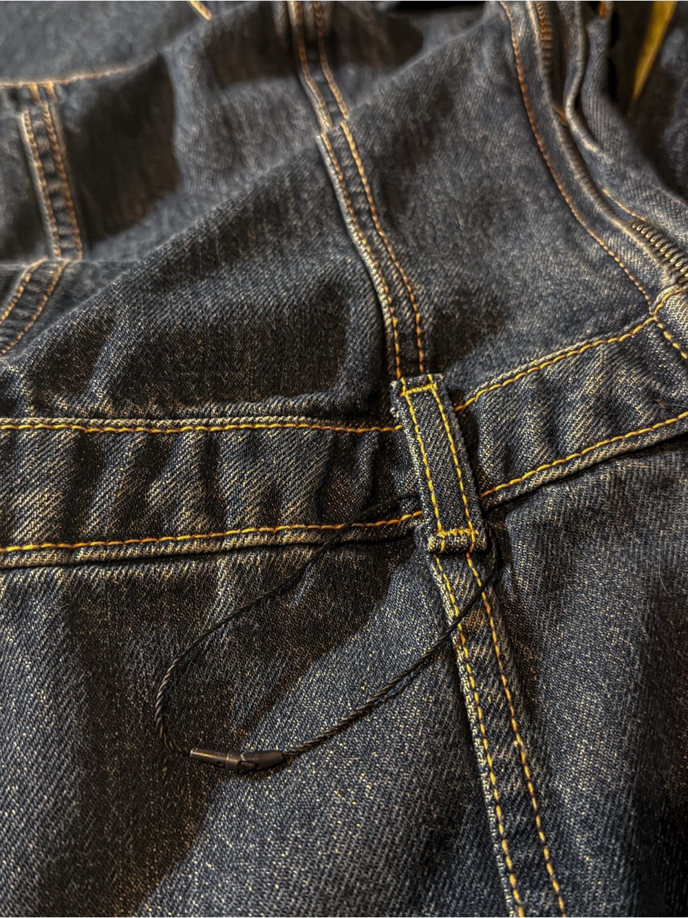 🥳 HP 🥳 Zara Strapless TRF Denim Jumpsuit Dark Wash Small NWOT Romper Outfit New - Picture 7 of 12